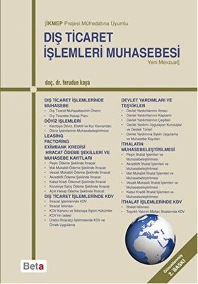 Dış Ticaret İşlemleri Muhasebesi