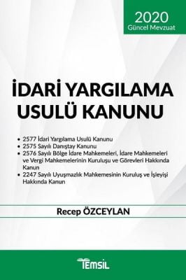 İdari Yargılama Usulü Kanunu 2020 Güncel Mevzuat