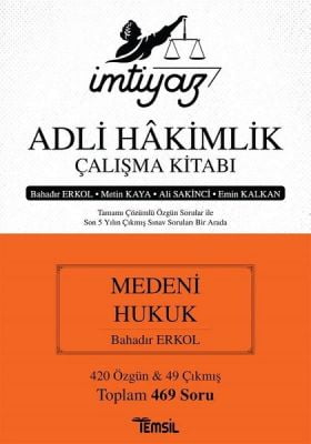 İmtiyaz Adli Hakimlik Çalışma Kitabı - Medeni Hukuk