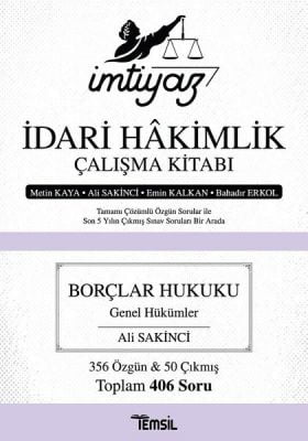 İmtiyaz İdari Hakimlik Çalışma Kitabı