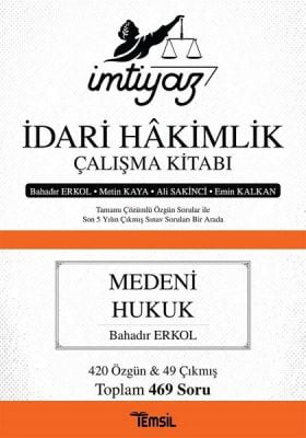 İmtiyaz İdari Hakimlik Çalışma Kitabı - Medeni Hukuk