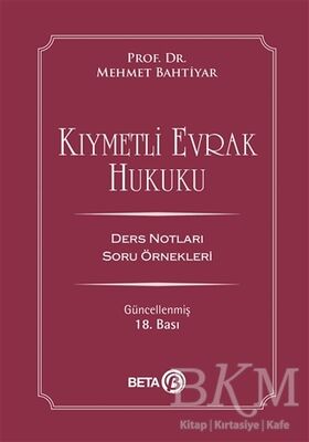 Kıymetli Evrak Hukuku