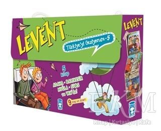 Levent Türkiye'yi Geziyorum - 5 5 Kitap Takım