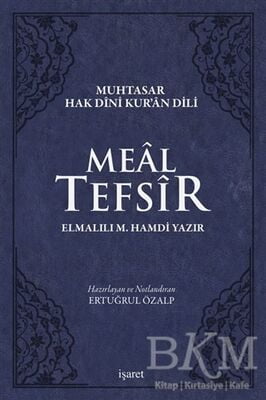 Meal Tefsir - Muhtasar Hak Dini Kur’an Dili Mavi Renkte