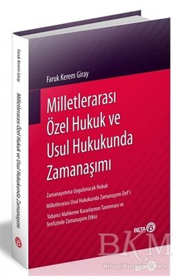 Milletlerarası Özel Hukuk ve Usul Hukukunda Zamanaşımı