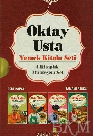 Oktay Usta Yemek Kitabı Seti 4 Kitap Takım