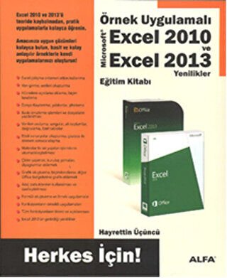 Örnek Uygulamalı Excel 2010 ve Excel 2013