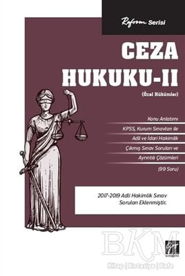 Reform Serisi Ceza Hukuku - 2 Özel Hükümler