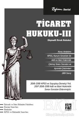 Reform Serisi Ticaret Hukuku - 3