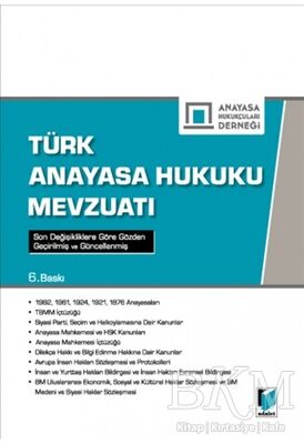 Türk Anayasa Hukuku Mevzuatı