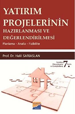 Yatırım Projelerinin Hazırlanması ve Değerlendirilmesi