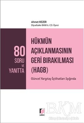 80 Soru ve Yanıtta Hükmün Açıklanmasının Geri Bırakılması HAGB