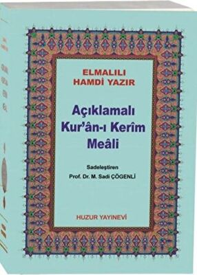 Açıklamalı Kur’an-ı Kerim Meali Çanta Boy Metinsiz 044