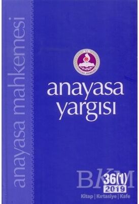 Anayasa Yargısı 36-1 2019