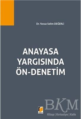 Anayasa Yargısında Ön-Denetim