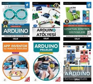 Arduino Programlama Eğitim Seti 6 Kitap Takım