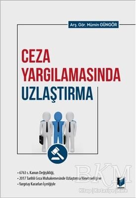 Ceza Yargılamasında Uzlaştırma