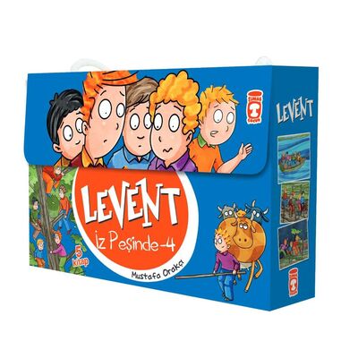 Levent İz Peşinde 4 Set 5 Kitap