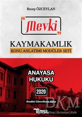 Mevki Anayasa Hukuku Kaymakamlık Konu Anlatımı Modüler Seti 2020