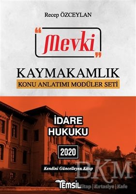 Mevki İdare Hukuku Kaymakamlık Konu Anlatımı Modüler Seti 2020