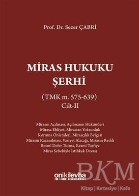 Miras Hukuku Şerhi Cilt 2