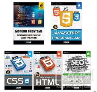 Modern Web Tasarım Seti 2 5 Kitap Takım