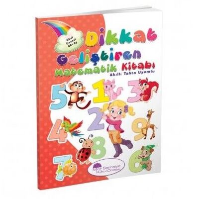 Mor Şemsiye 60 Ay Dikkat Geliştiren Matematik Kitabı