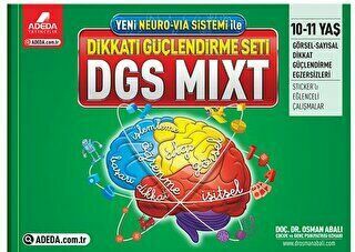 Dikkati Güçlendirme Seti DGS Mixt 10-11 Yaş