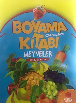 Boyama Kitabı: Meyveler