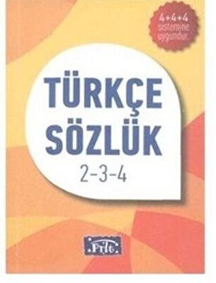 İlköğretim Türkçe Sözlük 2-3-4