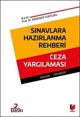 Sınavlara Hazırlanma Rehberi Ceza Yargılaması