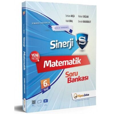 6. Sınıf Matematik Sinerji Soru Bankası Hiper Zeka Yayınları